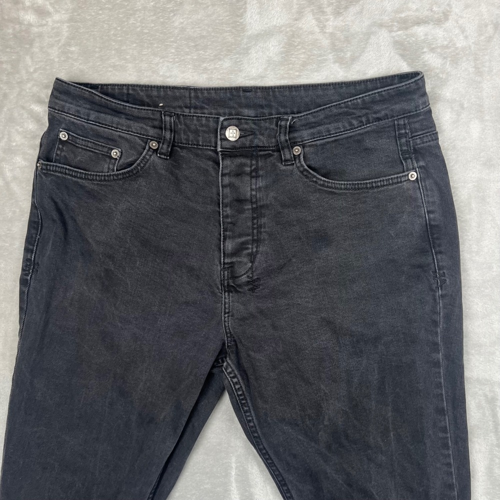 Ksubi Faded Black Slim Tapered Jeans Mens 33x29 - Picture 8 of 13